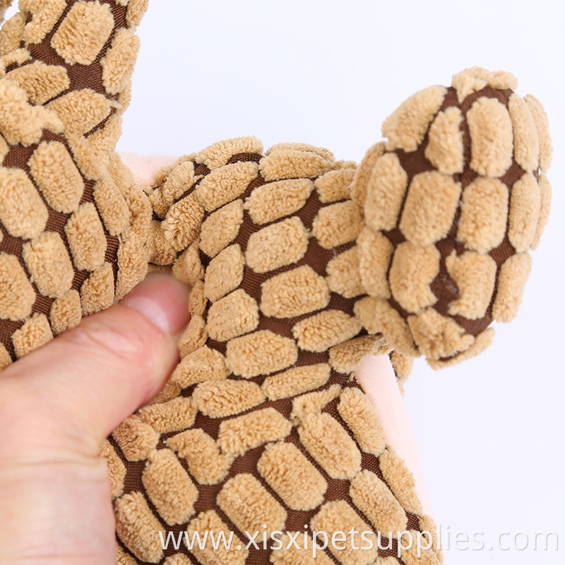 popular dinosaur style plush dog pet squeaky toy